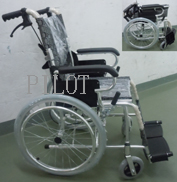 Steel wheelchair