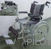 Deluxe aluminum wheelchair